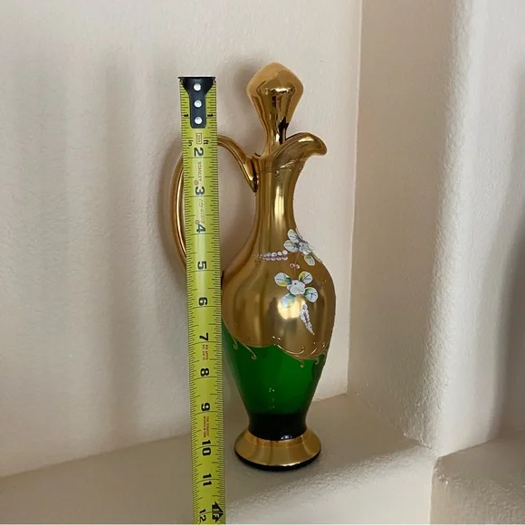 NWB Rococo Bohemia Czech Vase - Picture 9 of 13